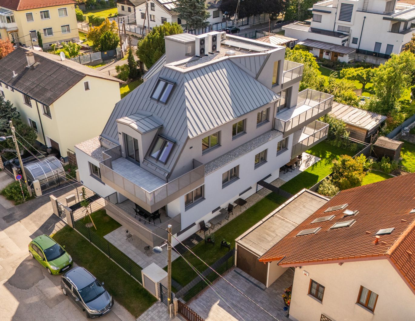 Erstbezug mit großer Terrasse & Klimaanlage - moderne 2-Zimmer-Wohnung nahe der U2-Aspernstraße