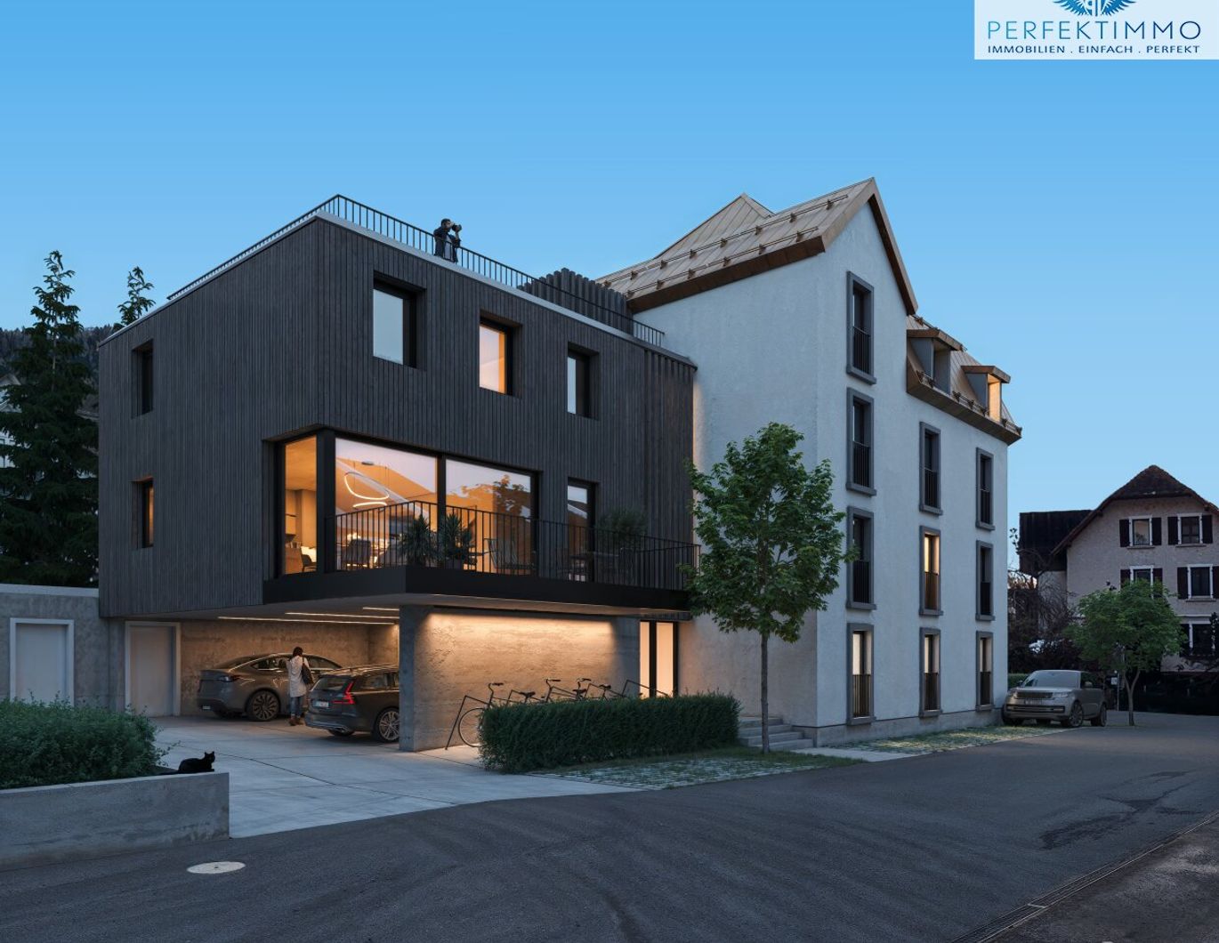 Wohnen wie im eigenen Haus: lichtdurchflutet, geräumig und Dachterrasse