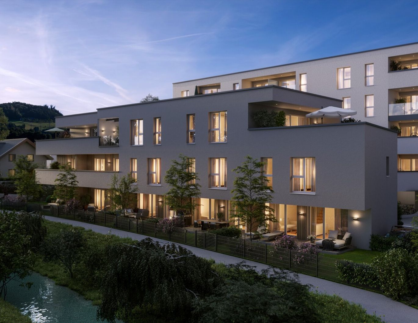 Exklusives 4-Zimmer-Neubau-Townhouse in Salzburg Alt-Liefering - provisionsfrei, mit Garten, Terrasse, Tiefgarage! VOLLE WOHNBAUFÖRDERUNG!