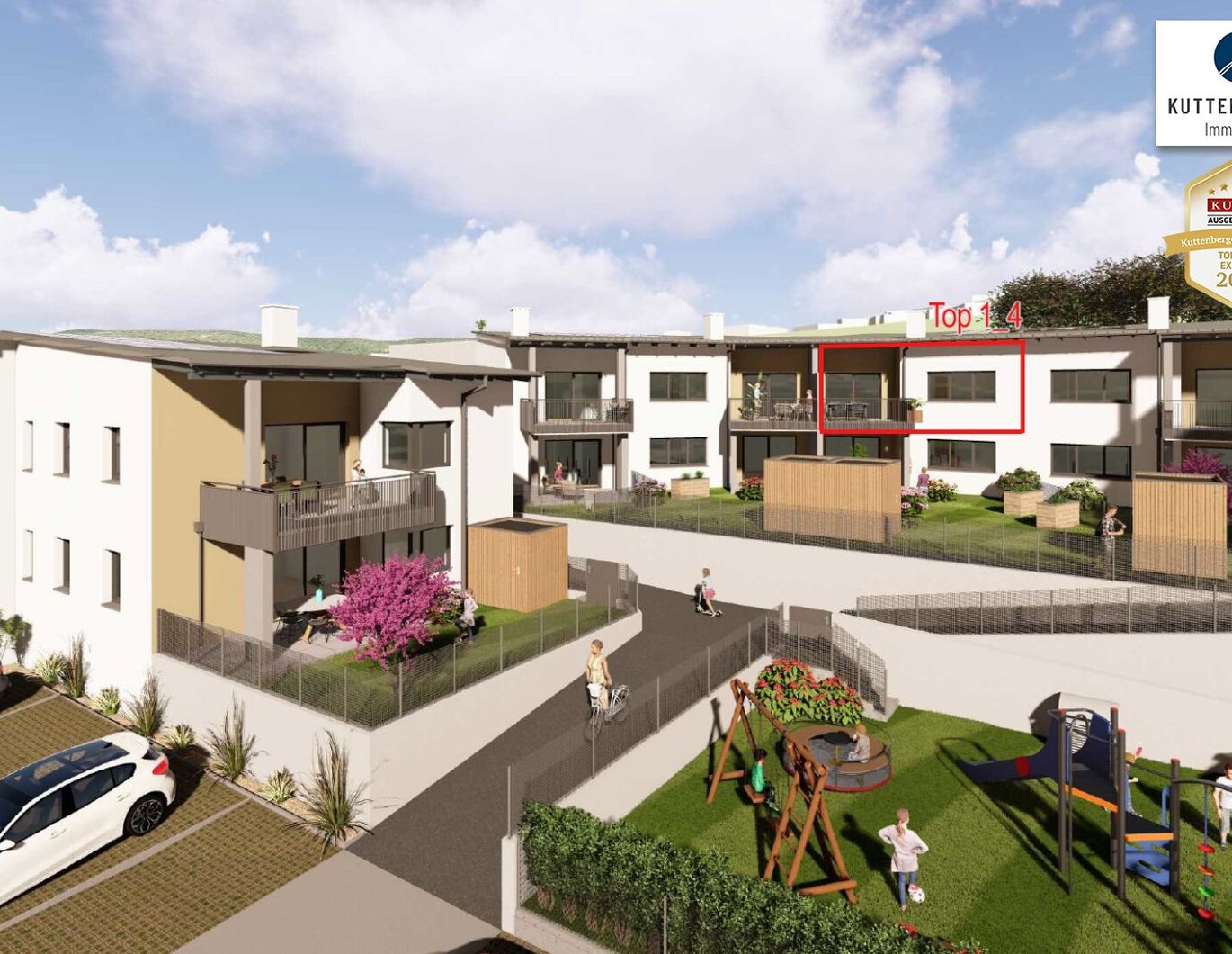 3-Zimmer Wohnung mit geräumigen Balkon