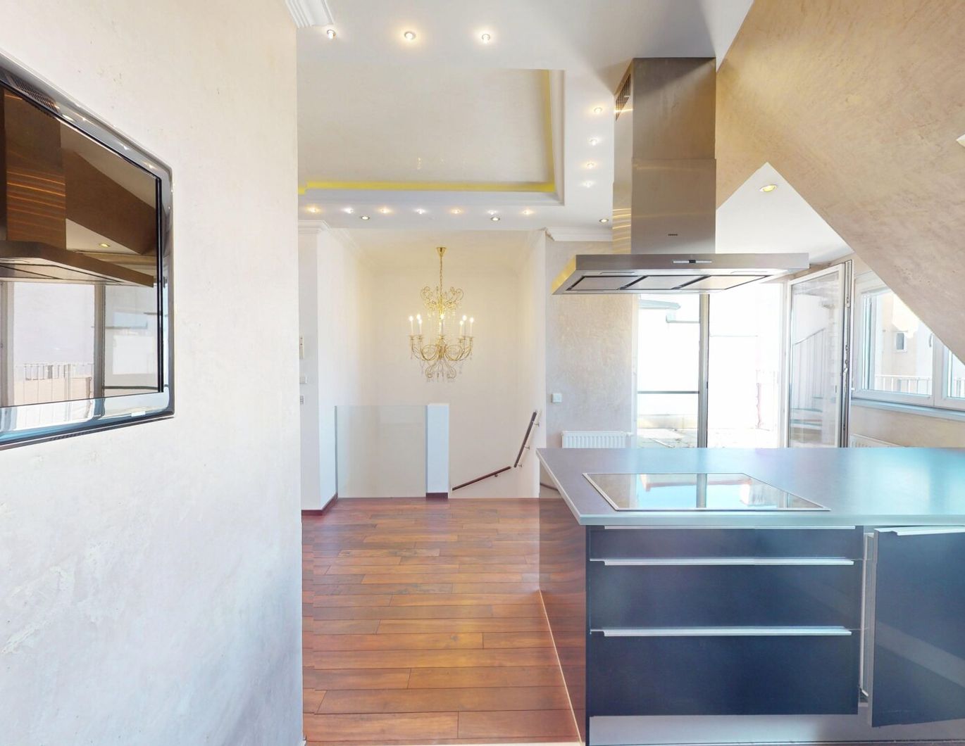 Penthouse mit 360° Weitblick - Exklusives Wohnerlebnis im 4. Bezirk auf zwei Ebenen (inkl. 2 Stellplätzen)