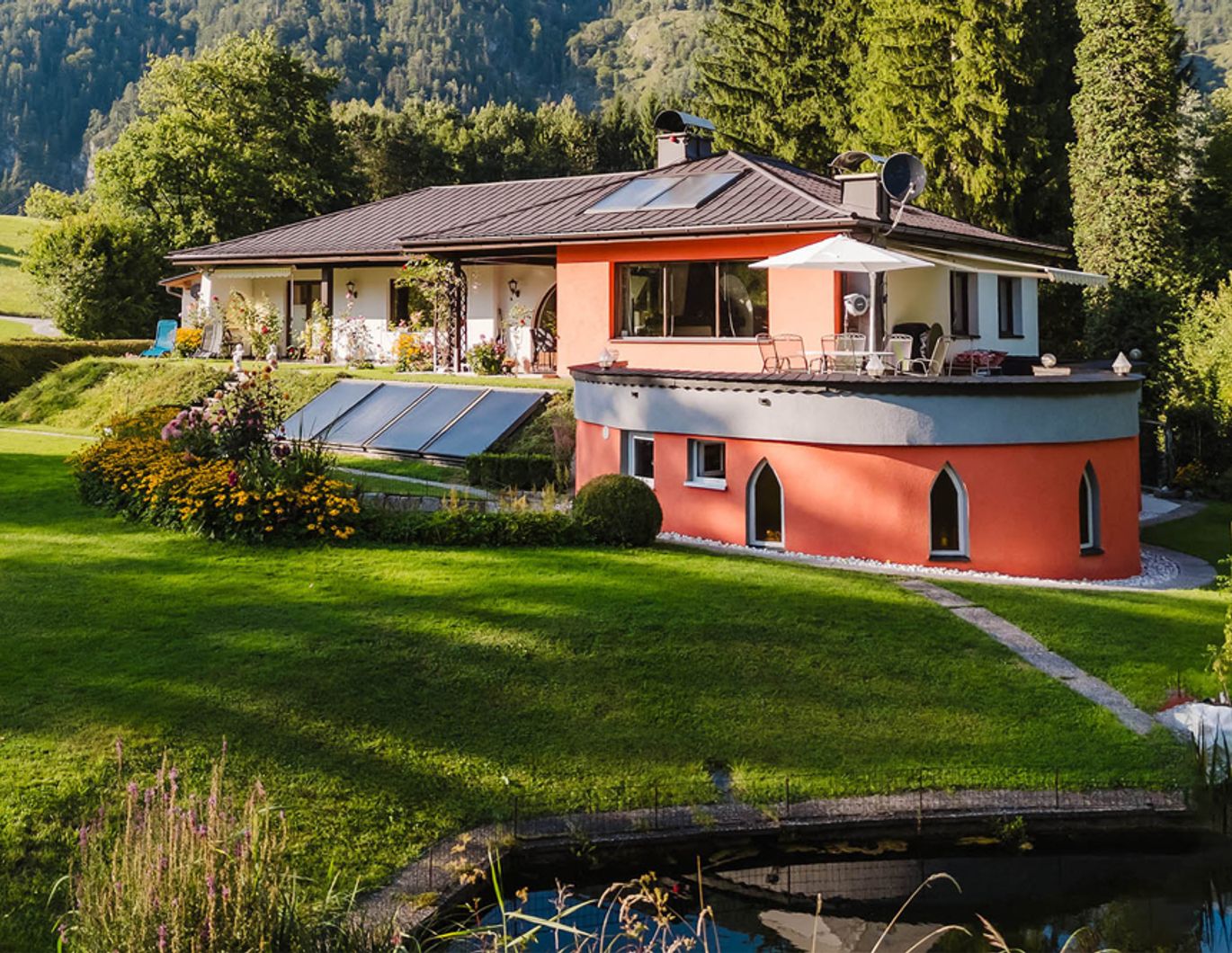 Landhaus im Bungalow-Stil direkt am Golfplatz Lebensqualität im Salzkammergut