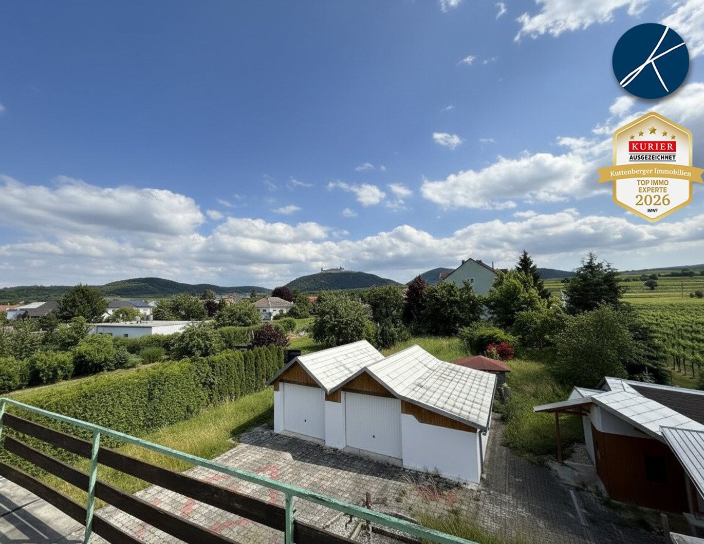 Wohnhaus auf großzügigem Bauland mit Blick auf Stift Göttweig