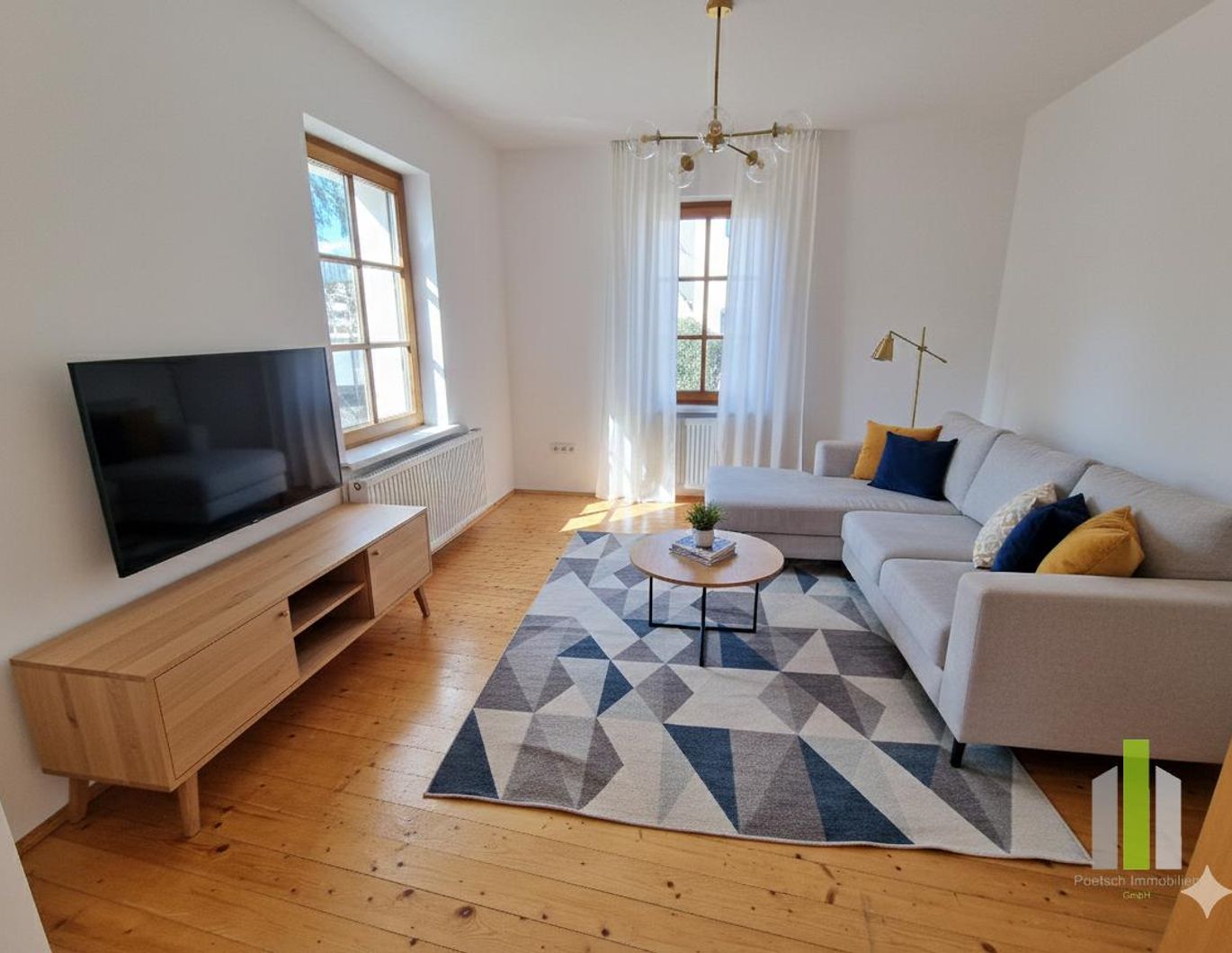 Zentrale 2-Zimmer-Wohnung in gepflegtem 4-Parteienhaus - mit Terrasse und Garten!