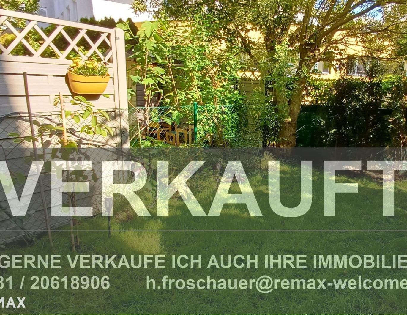 Schicke Gartenmaisonette mit Loggien, Balkon und Garage