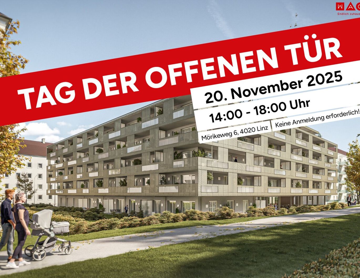 Quartier am Park: Barrierefreie Wohnung im obersten Stock mit Ausblick
