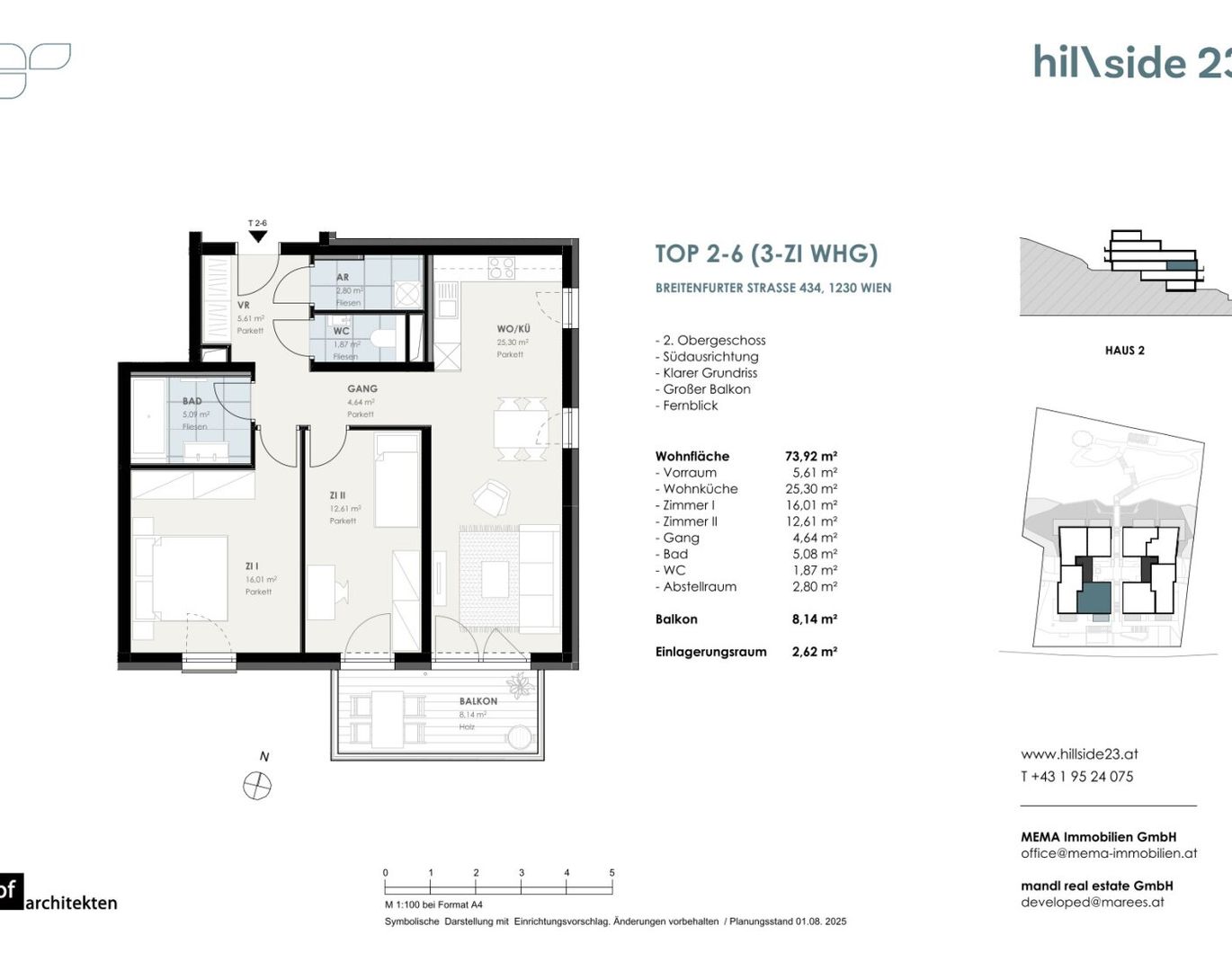 Gemütliche 3-Zimmer-Wohnung mit Balkon zu verkaufen!