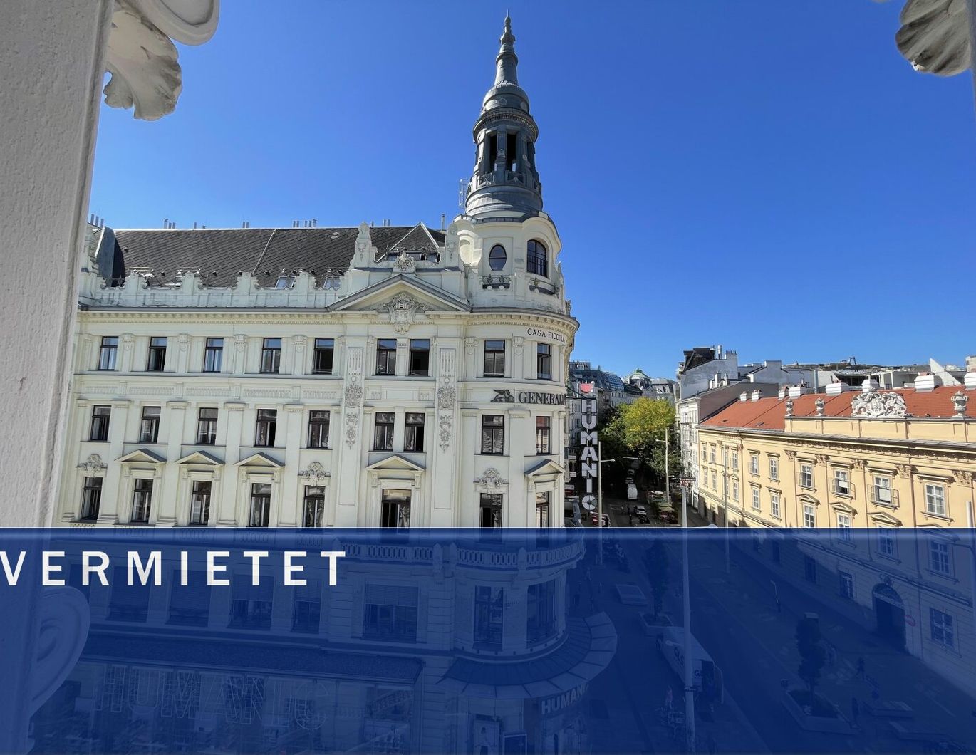 UNBEFRISTET: Prachtvolle, klimatisierte 5-Zimmer-Wohnung mit fantastischer Stadtaussicht / Beautiful air-conditioned 5-room flat with fantastic city view