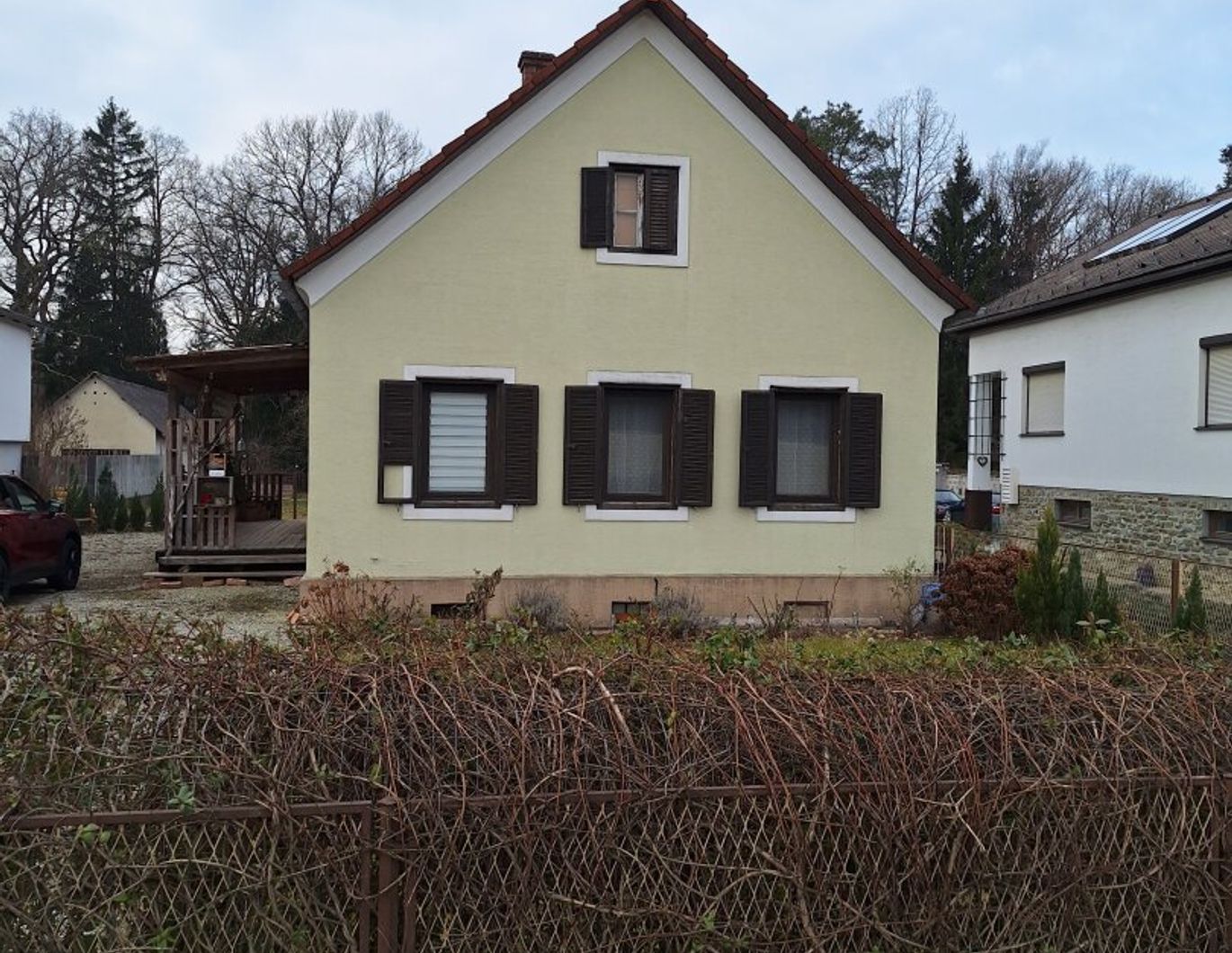 Sanierter burgenländischer Streckhof mit Garten in Siedlungslage in Kohfidisch