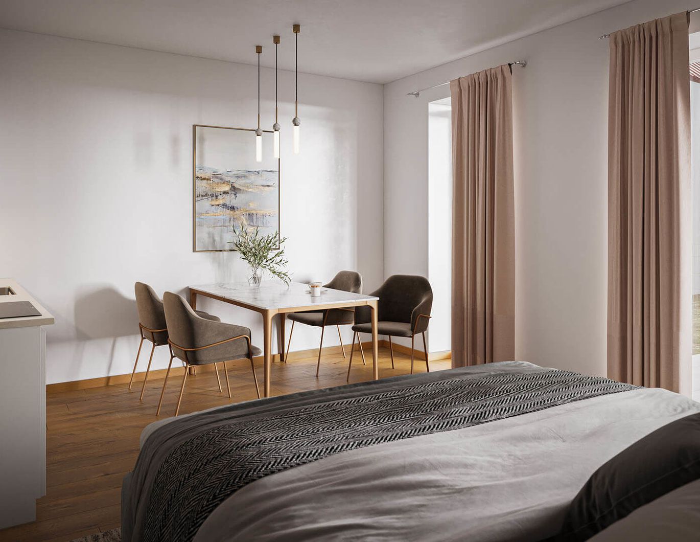 Single-Apartment im 1. OG |Nähe Hirschstettner Aupark | ERSTBEZUG