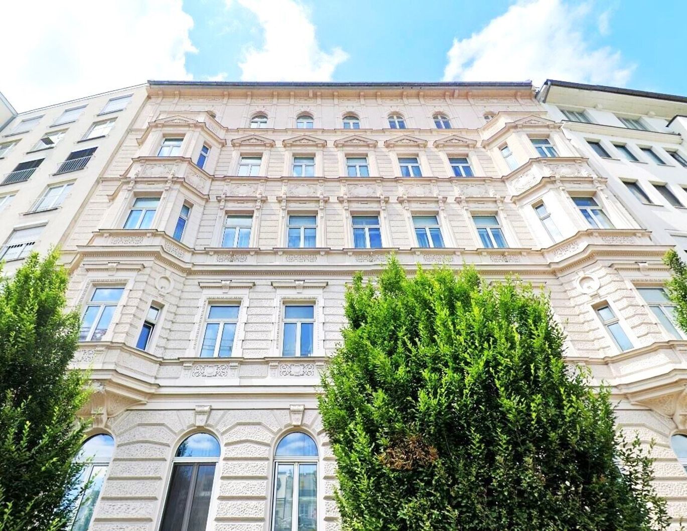 WIENFLUSS - Stilaltbau Nähe Pilgramgasse - 4 Zimmer durch Umbau möglich