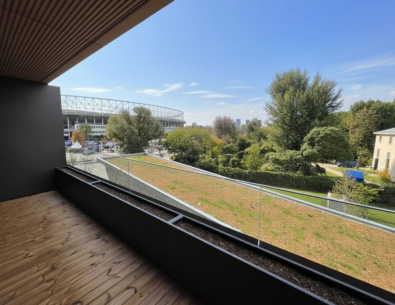 Anlegerhit im Viertel Zwei: Grünblick: Ruhelage | XL 18m² Süd-West-Terrasse | Traumausblick