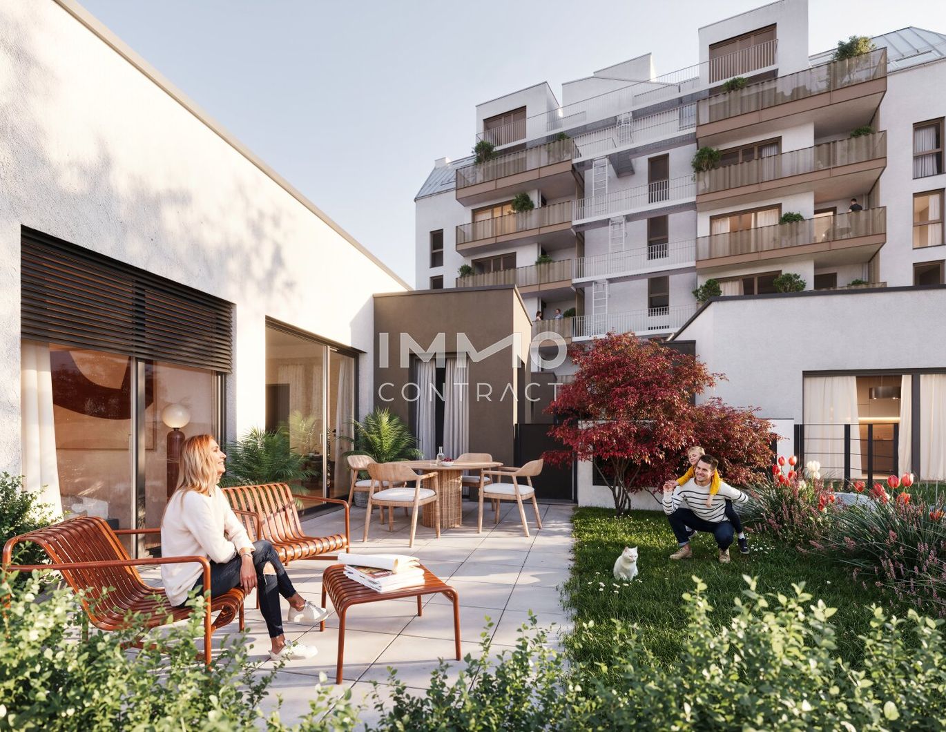 Einzigartiges Townhouse im Erstbezug - 2 Zimmer mit großer Terrasse