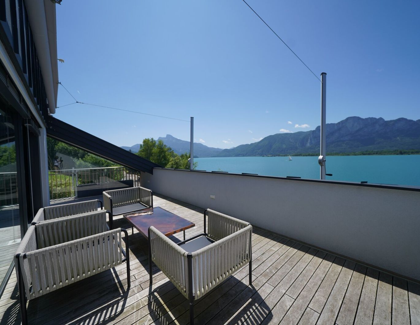 Penthouse für Zwei mit Bade- & Bootsliegeplatz