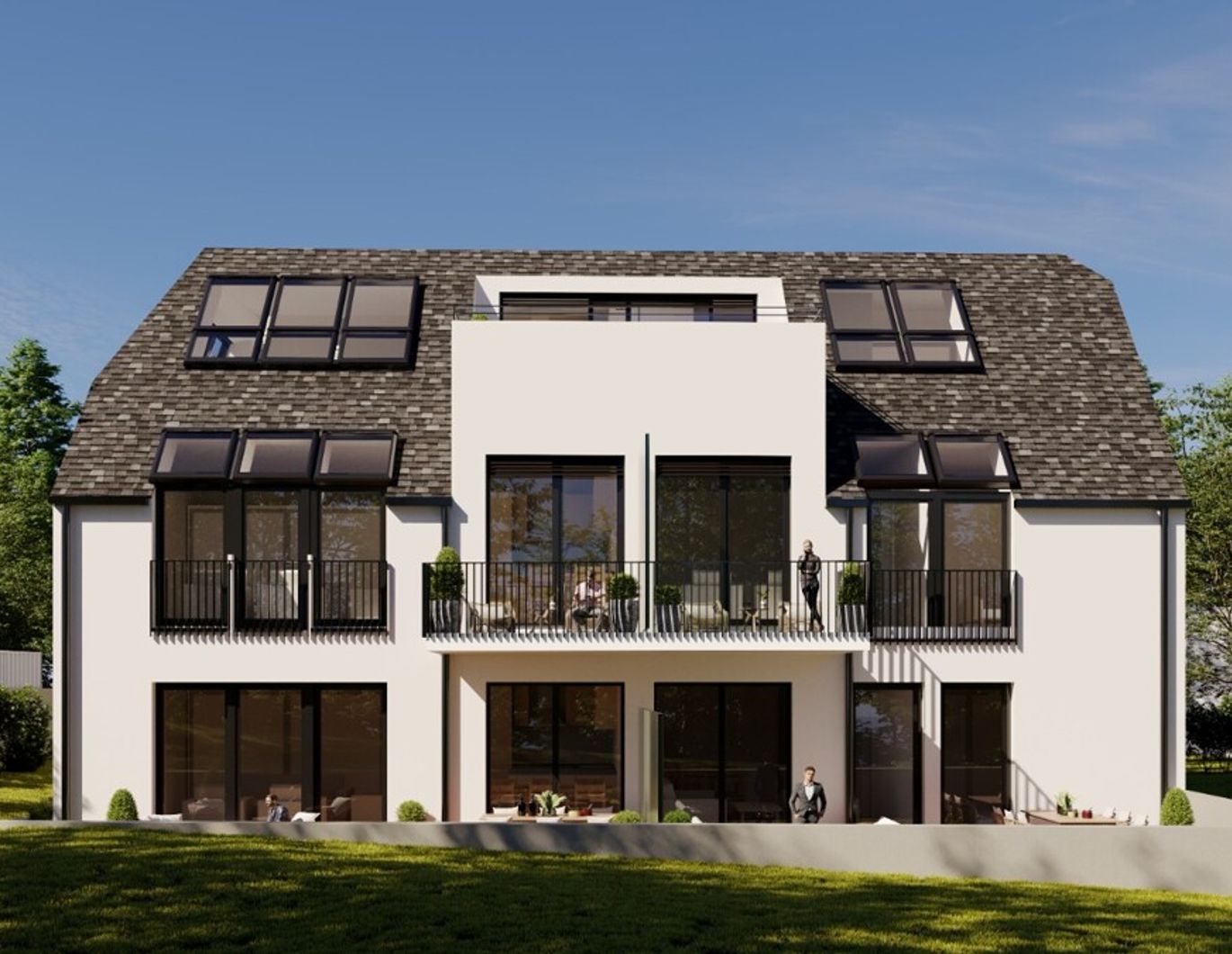 hochwertige 2 Zimmer Neubauwohnung in Ruhelage