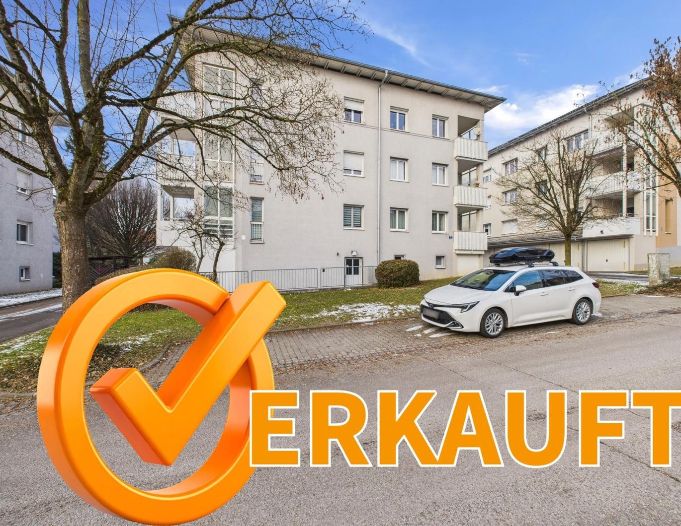 LEONDING: EIGENTUMSWOHNUNG 55,59 m² + LOGGIA/BALKON + GARAGE in sehr guter Lage