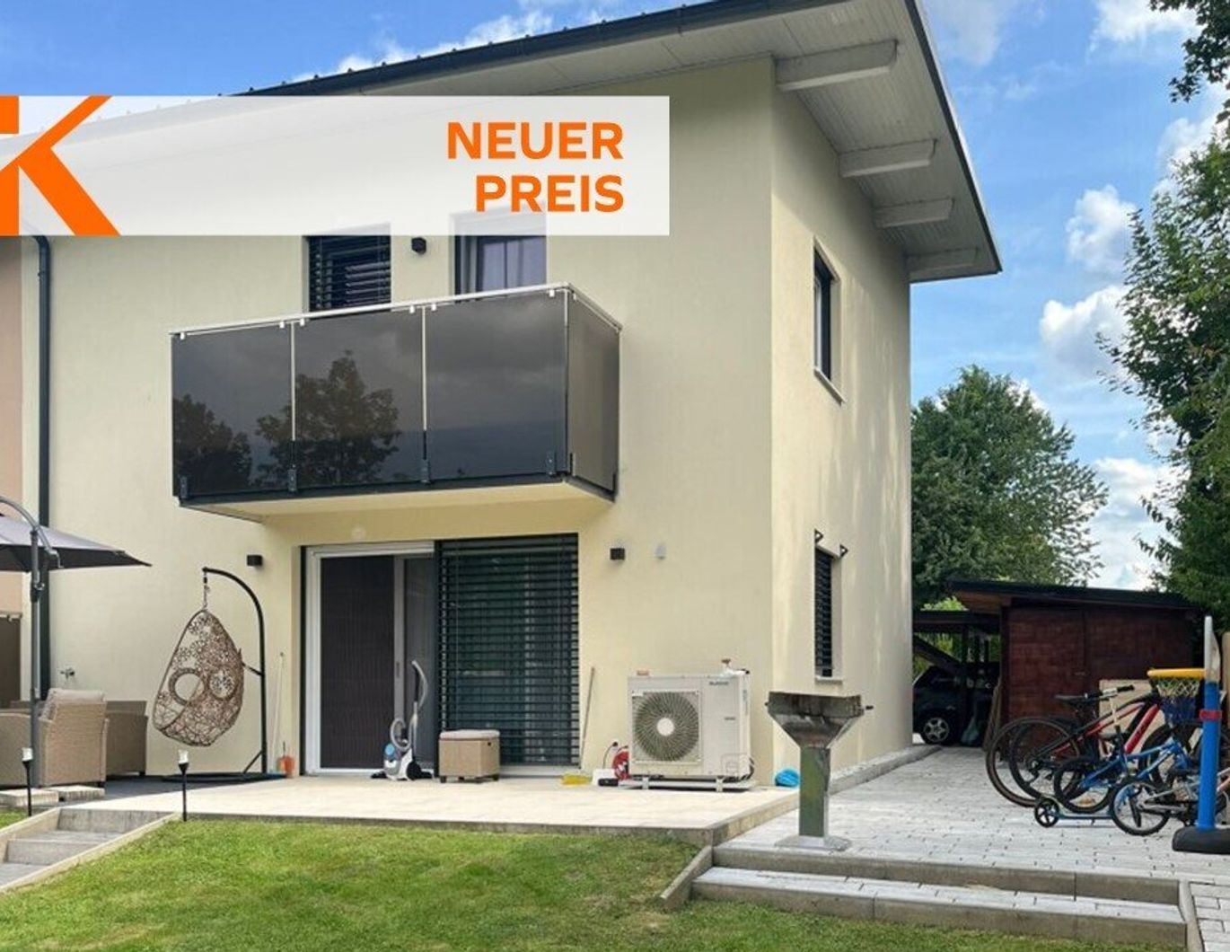 Charmantes Eckreihenhaus mit großem Garten