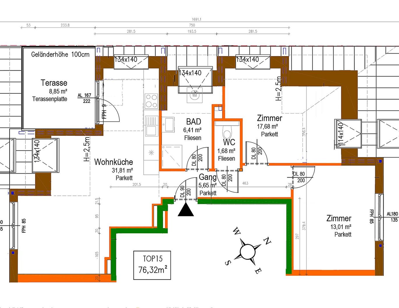 NEU! ++ ERSTBEZUG ++16 MODERNE NEUBAUWOHNUNGEN ++KLINIKUM DONAUSTADT / CAMPUS DONAUSTADT ++ NÄHE U2 ASPERNSTRASSE ++ 10 TIEFGARAGENPLÄTZEN ++ 1220 WIEN