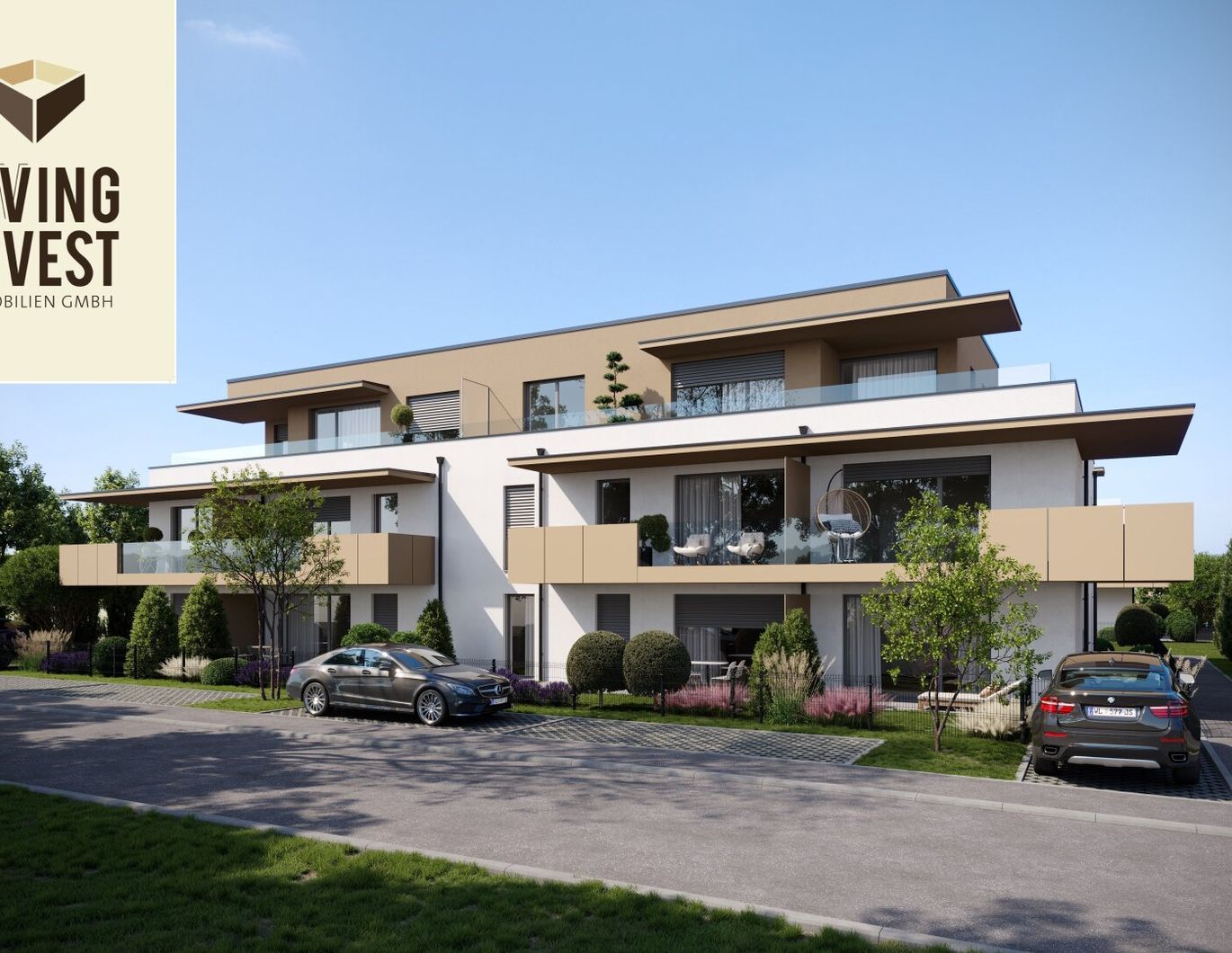 Landliebe in Fischlham | Neubau-Highlight: 3-Zimmer-Eckwohnung mit überdachter Terrasse - Haus 2 TOP 1