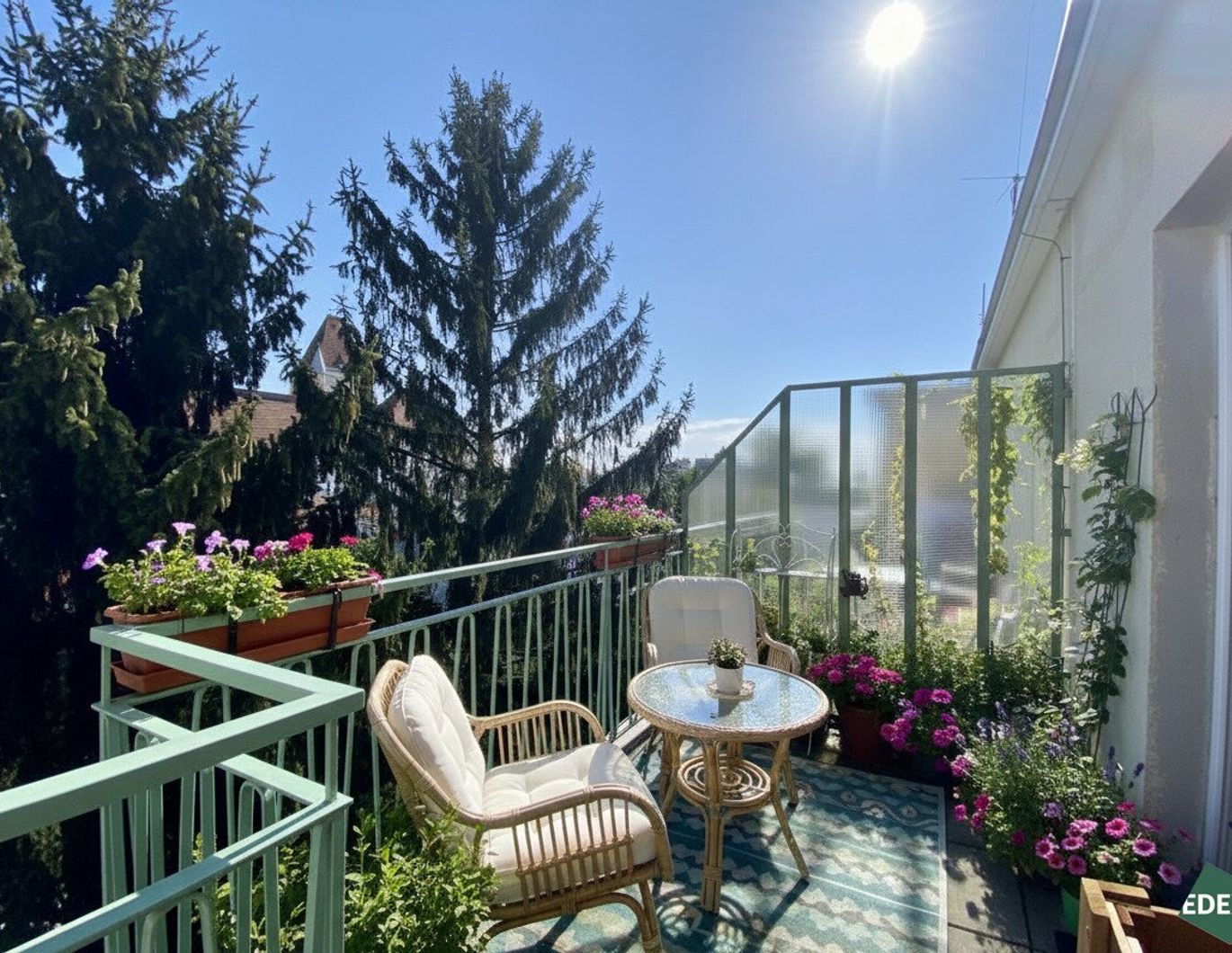 2-Zimmer-Wohnung mit zwei Balkonen in zentraler Ruhelage von Hietzing