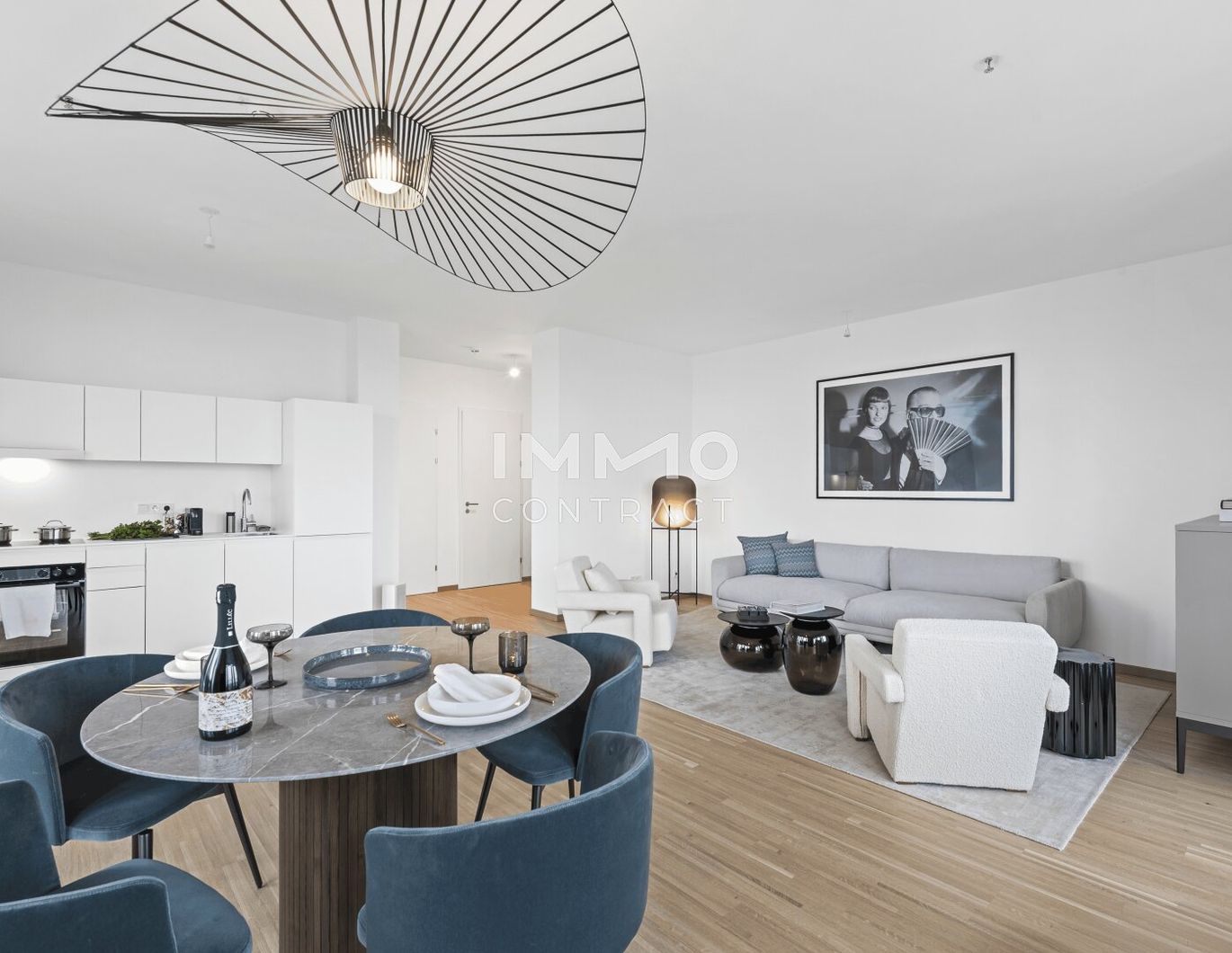 Signature Skyline Supreme - Süd-Eckresidenz - 3 Zimmer, Freifläche und mit Panorama über Wien und Donau