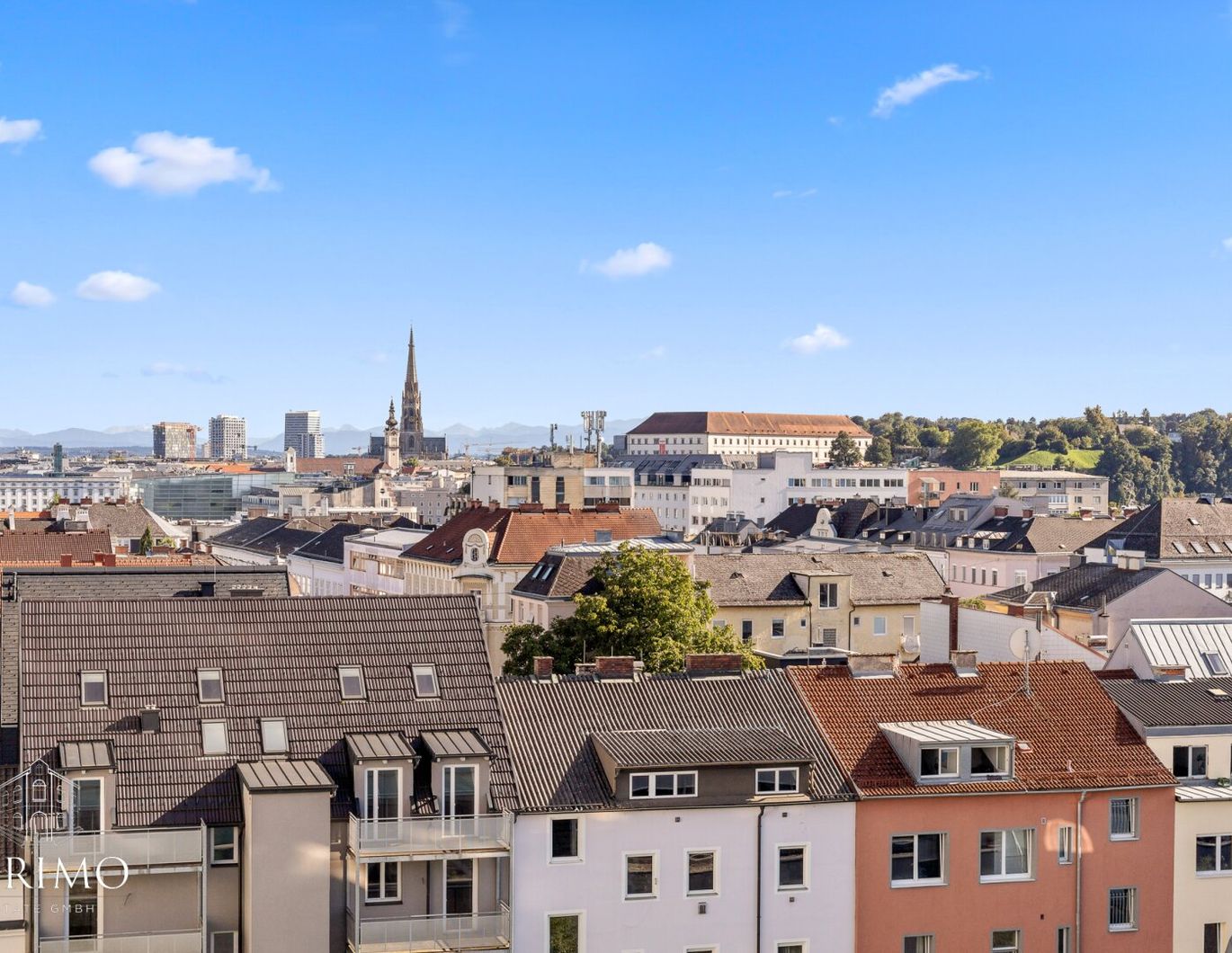Seltene Gelegenheit! Exklusive 5-Zimmer Wohnung mit Tiefgarage direkt über der Lentia City - Wohnen mit Traum-Ausblick