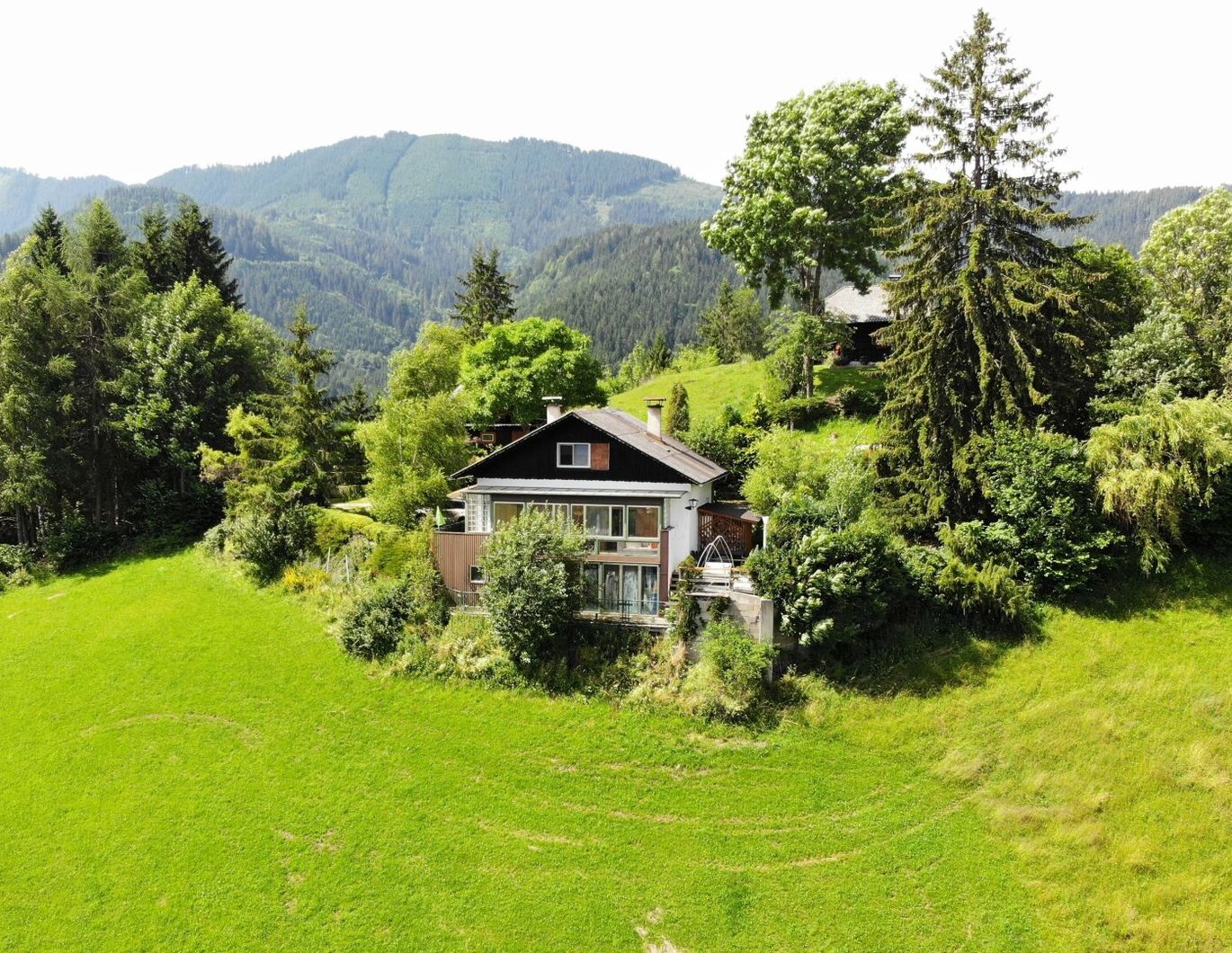 IHR Haus auf 1000m Seehöhe mit traumhafter Aussicht in absoluter Ruhelage auf Pachtgrund