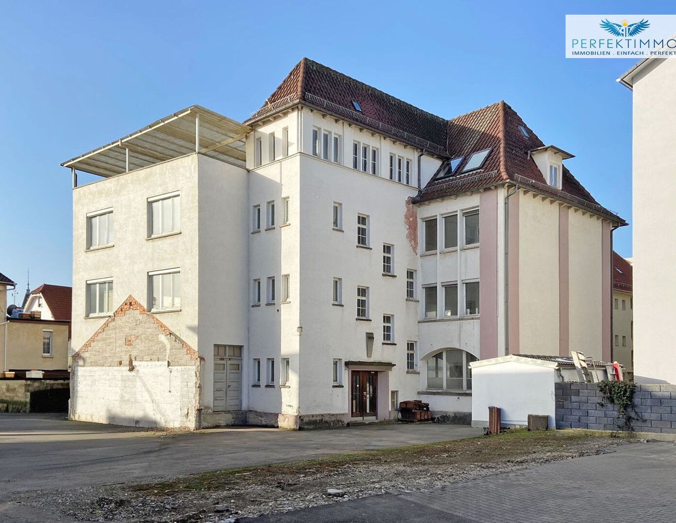 Entkerntes Bestandsgebäude mit Potenzial in Toplage