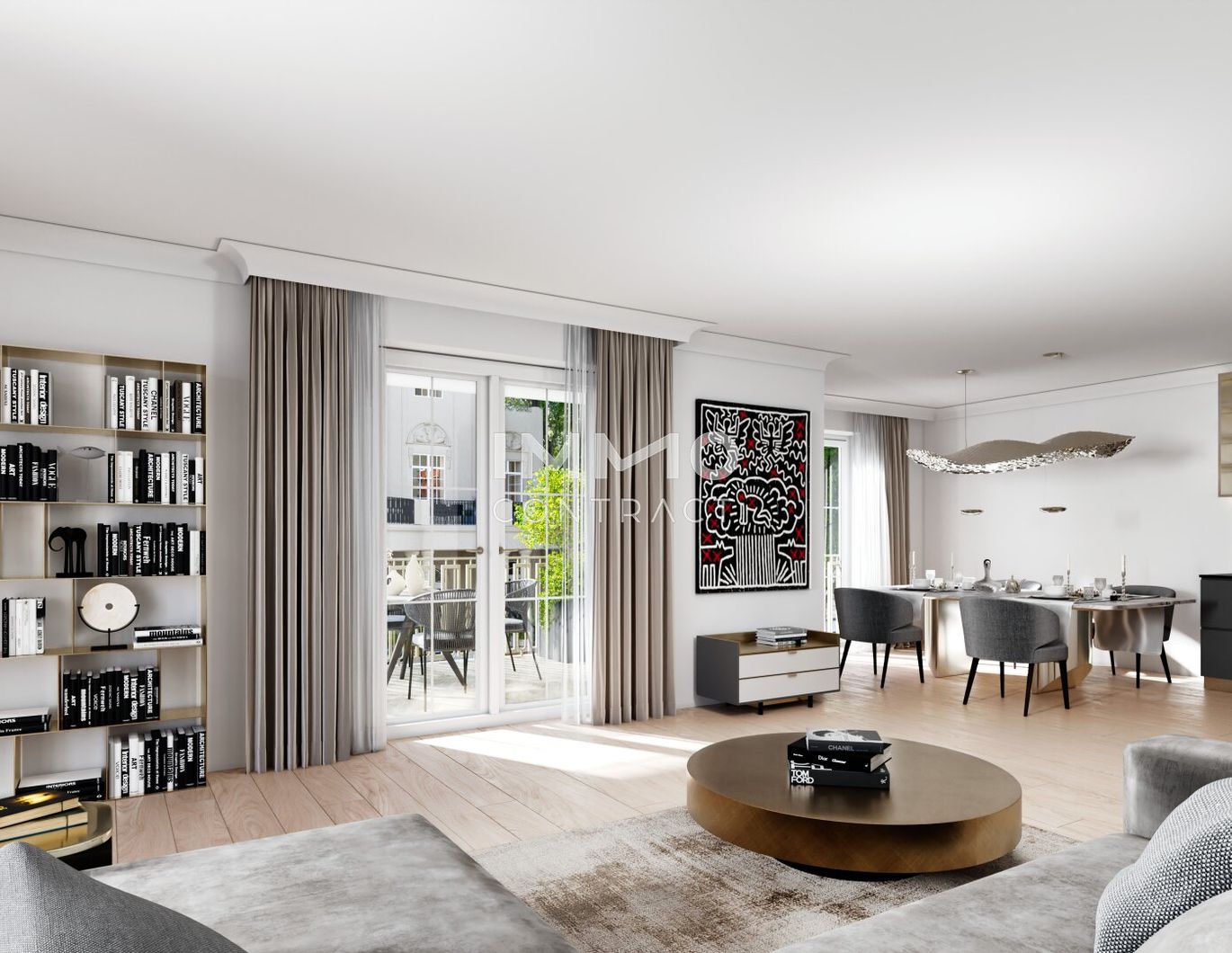 Grand Living: Stilvolle 3-Zimmer-Residenz mit Pool und Noblesse: Palais & Villa