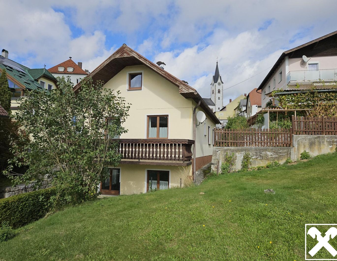 Wohnhaus im Ortszentrum