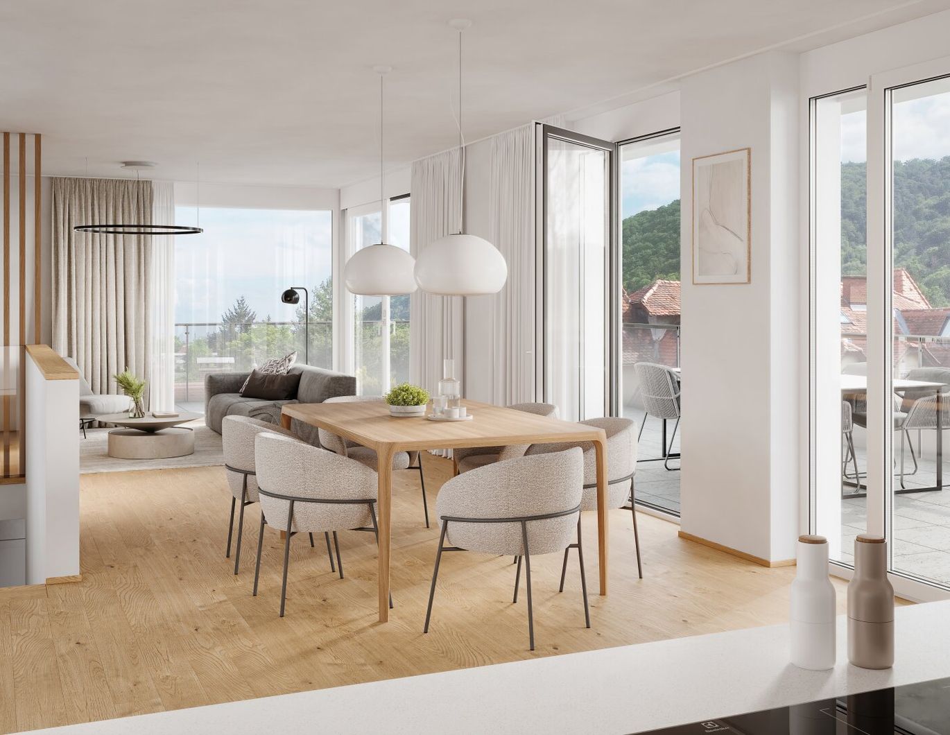 Balkonwohnung mit 3 Zimmer in Ruhelage von Gösting