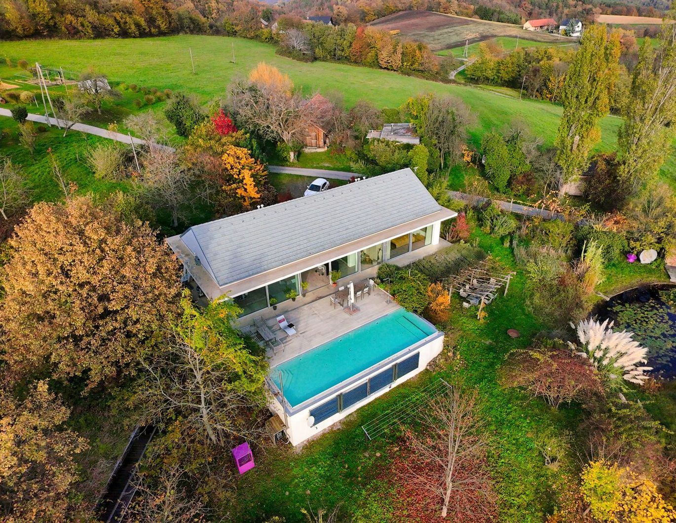 Design Lodge möbliert - Kurzzeitvermietungsobjekt für Investoren mit 6 ha Grund