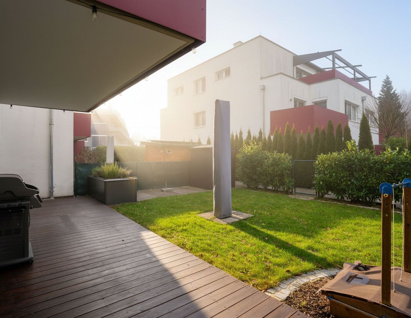 Moderne 3-Zimmer-Gartenwohnung im Niedrigenergiehaus - Wohnen im Grünen vor den Toren Wiens