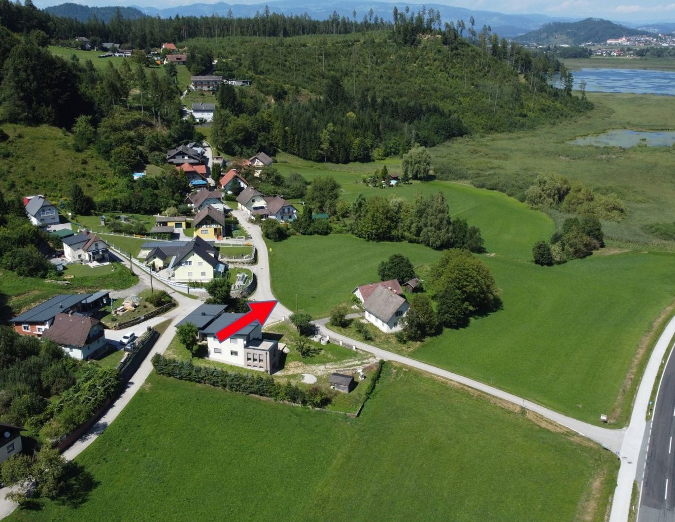 Energieeffienzientes Reihenhaus am Naturbadesee