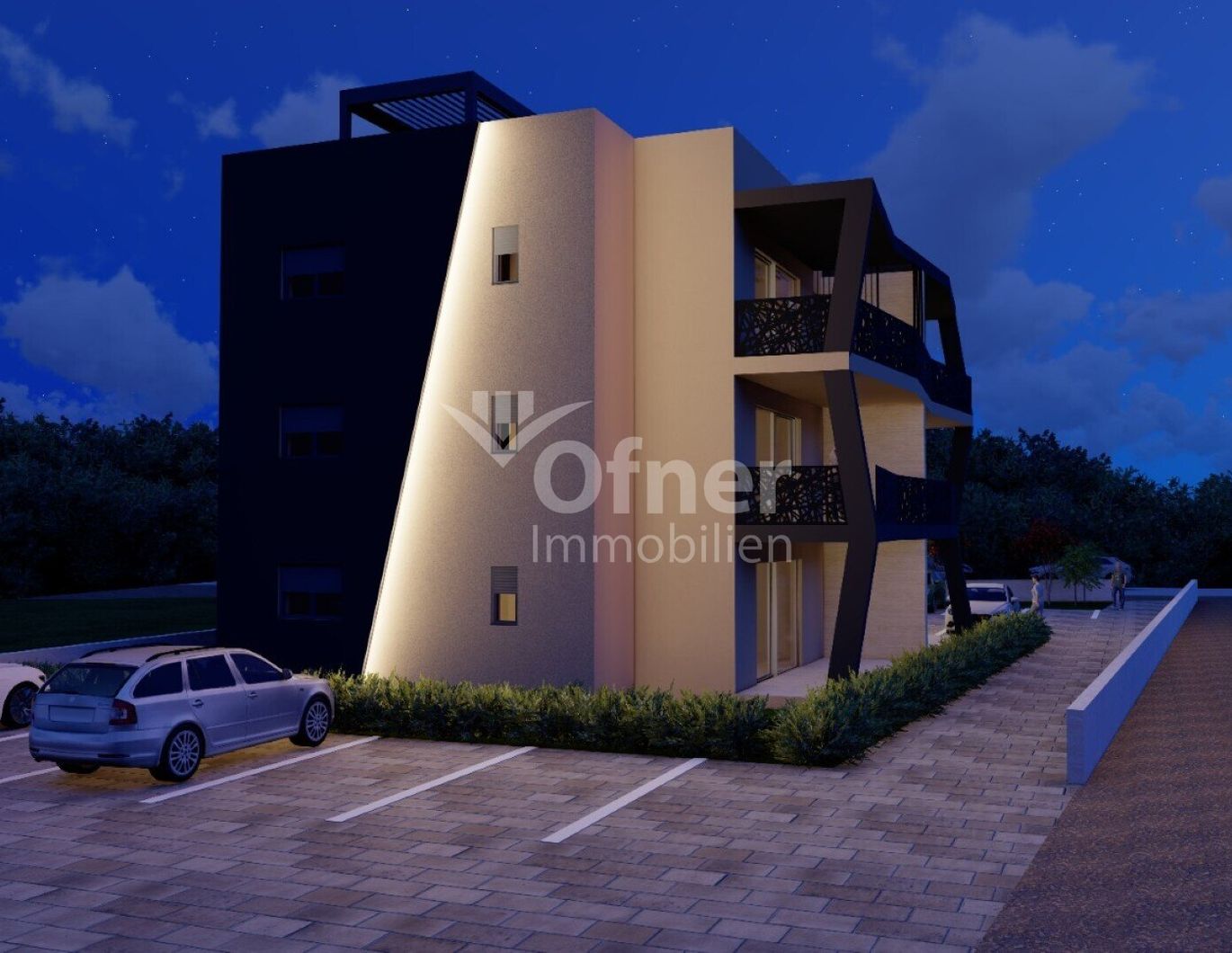 Moderne Wohnung mit Garten - Sukošan