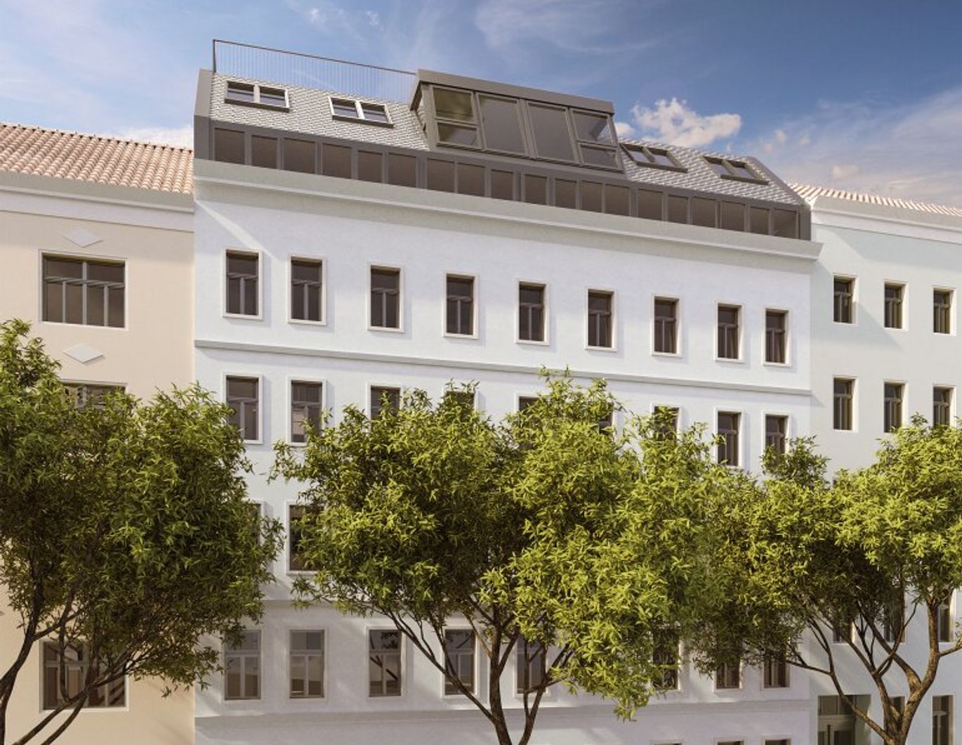 Baubewilligtes PROJEKT - ROHDACHBODEN MIT ENTWICKLUNGSPOTENZIAL