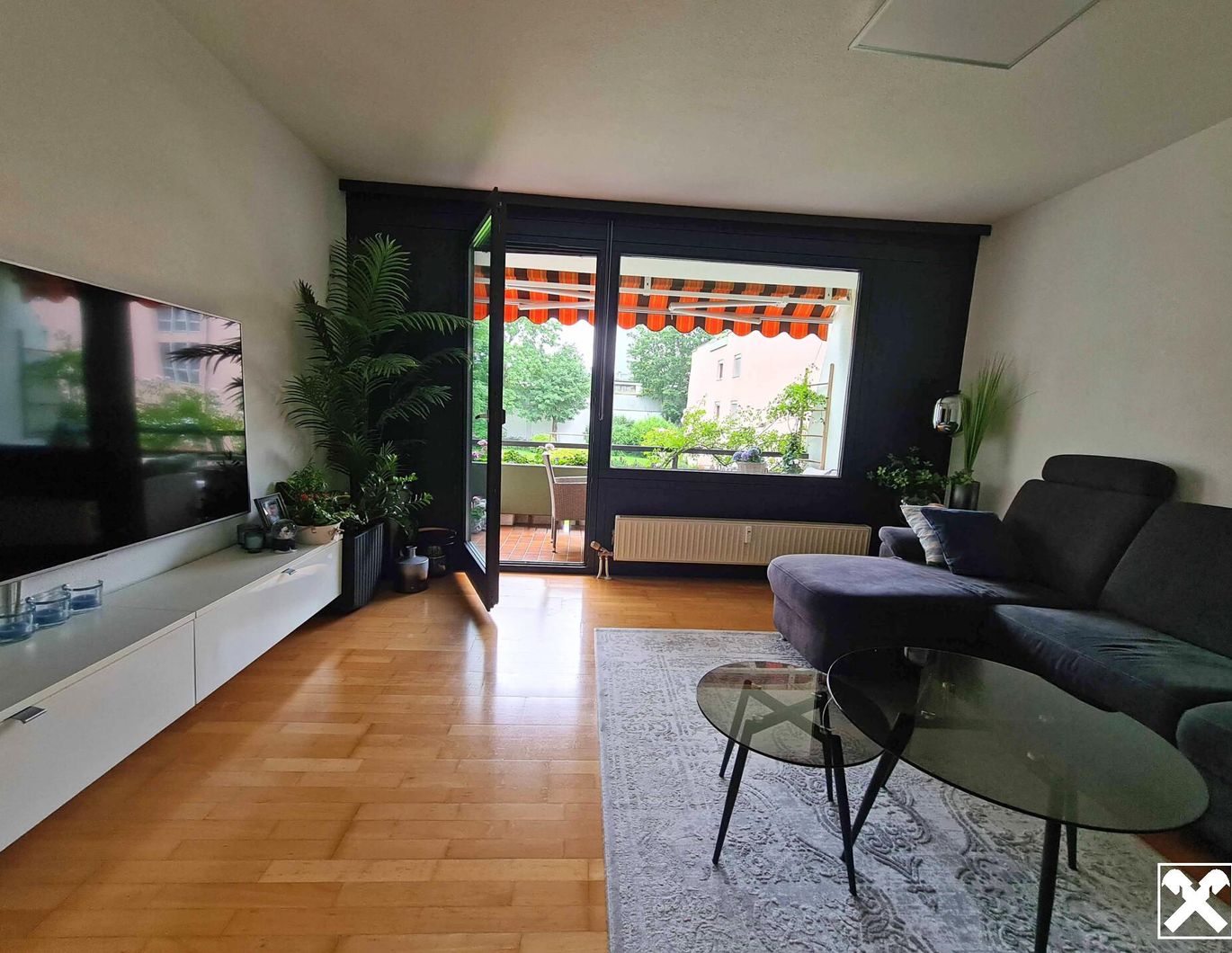 4-Zimmerwohnung im Hochparterre mit Balkon