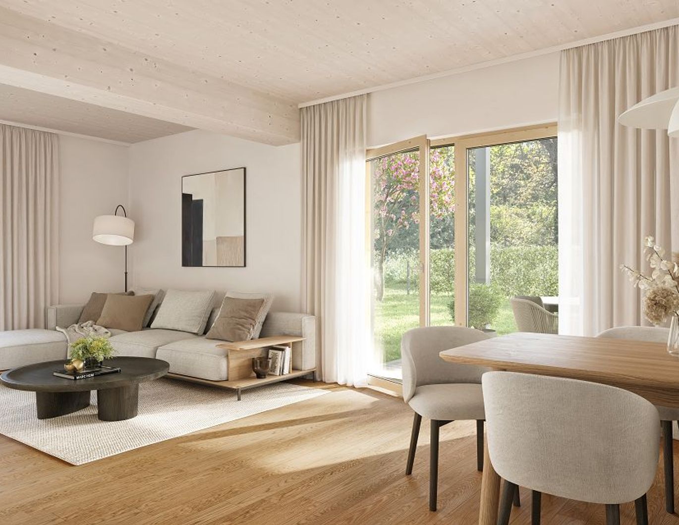 GRÜNE STADTVILLEN - 3 Zimmer mit 140m² Garten | Holzbauweise - Ruhig - Grün | Provisionsfrei!