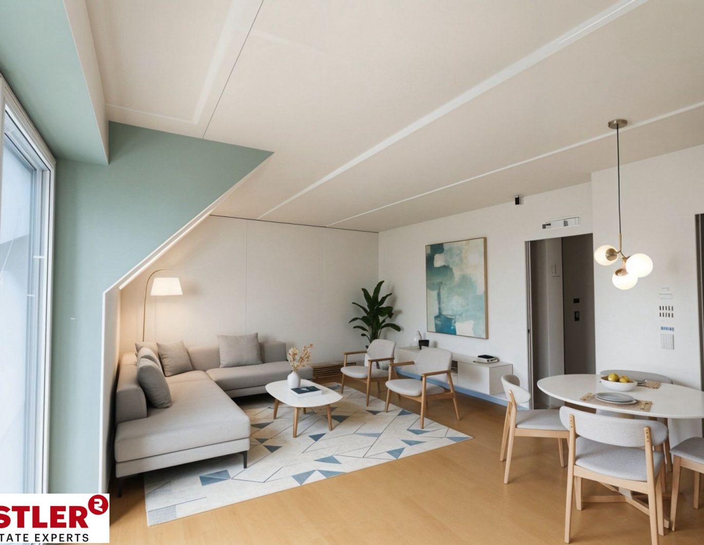 3-Zimmer-DG- Wohntraum mit Balkon - Nähe Kutschkermarkt