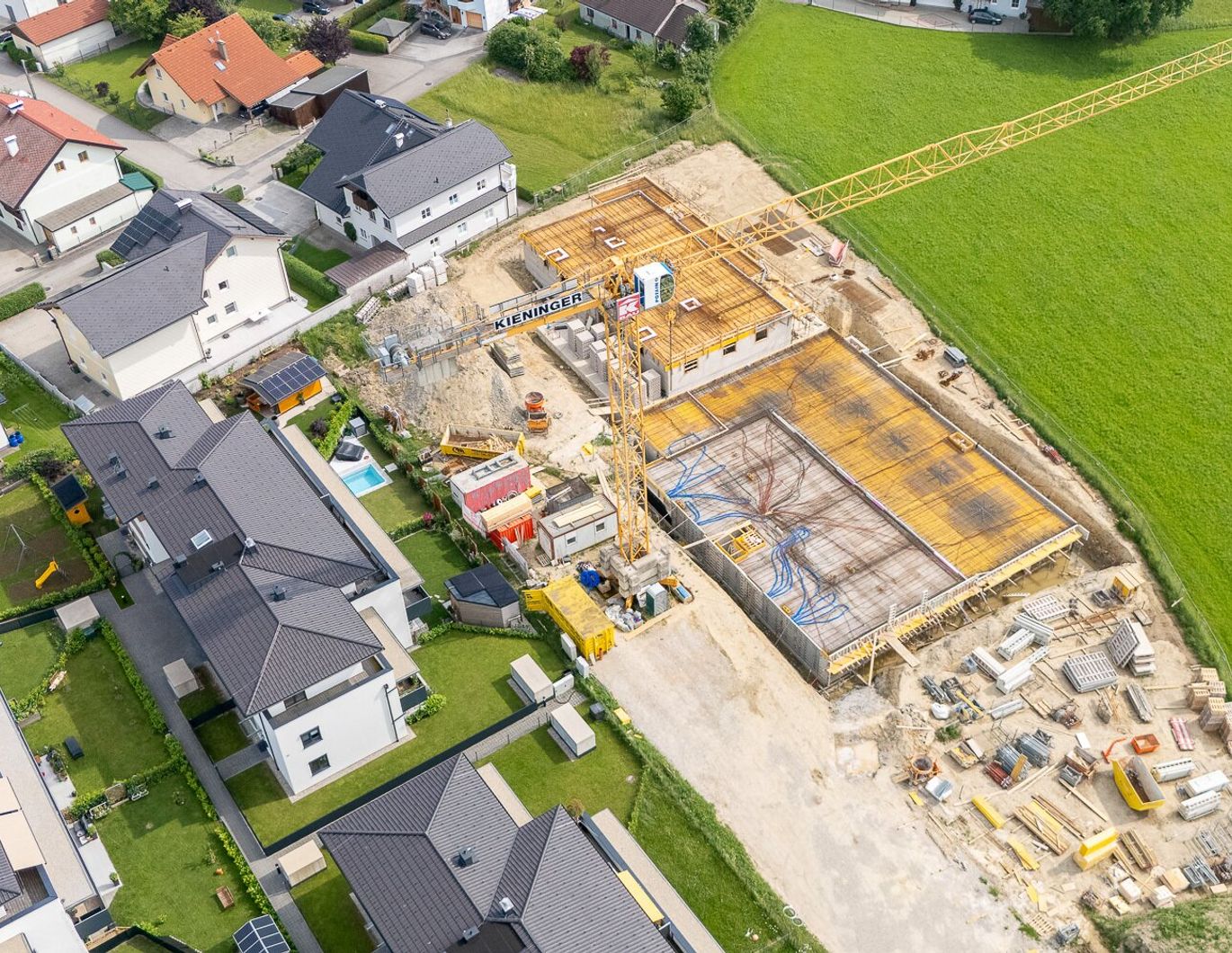 BAUSTART ERFOLGT - PROVISIONSFREI! 2 Zimmer Gartenwohnung in Mondsee - Erstbezug mit Top-Ausstattung - BAURECHTOBJEKT