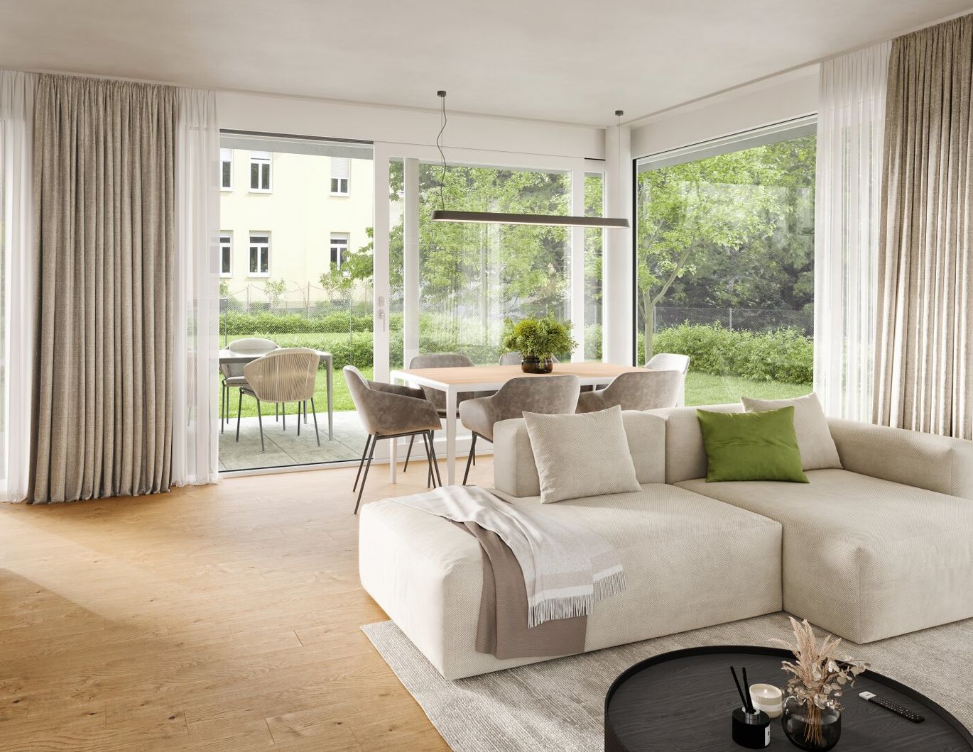 2-Zimmer mit Terrasse in Grünlage