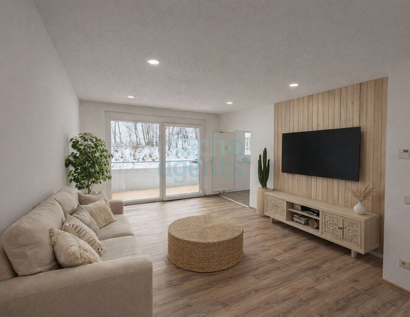 Perfekt für Paare & Familien: Sanierte 3-Zimmer-Wohnung mit Balkon & Lift