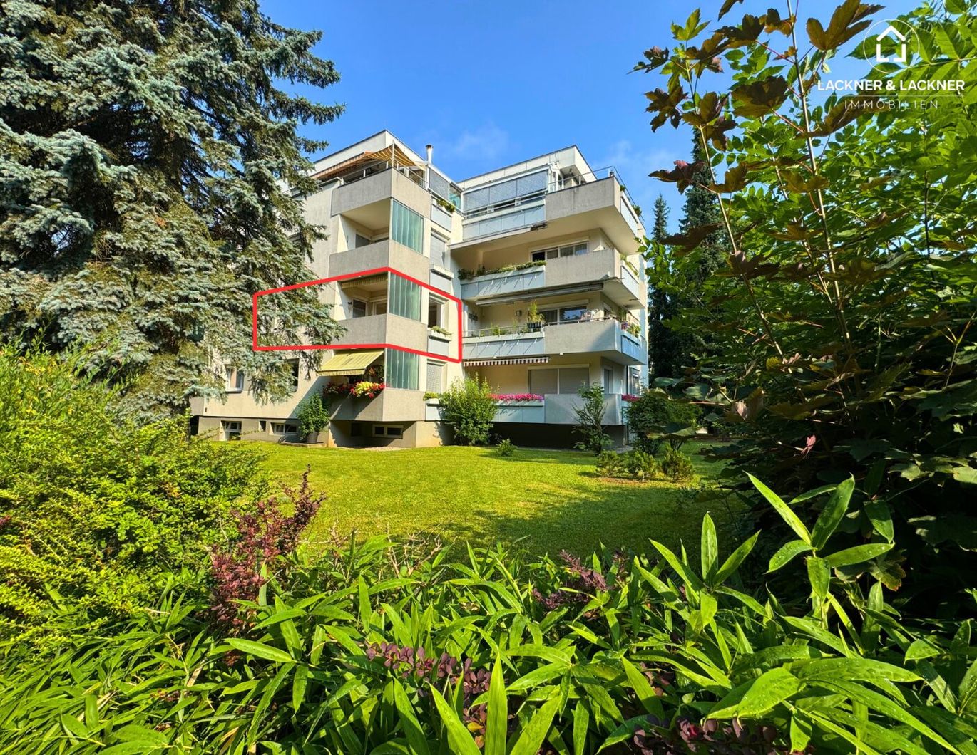TOP Wohnung + Tiefgaragenparkplatz im Villenviertel am Lendkanal - ZU VERMIETEN!