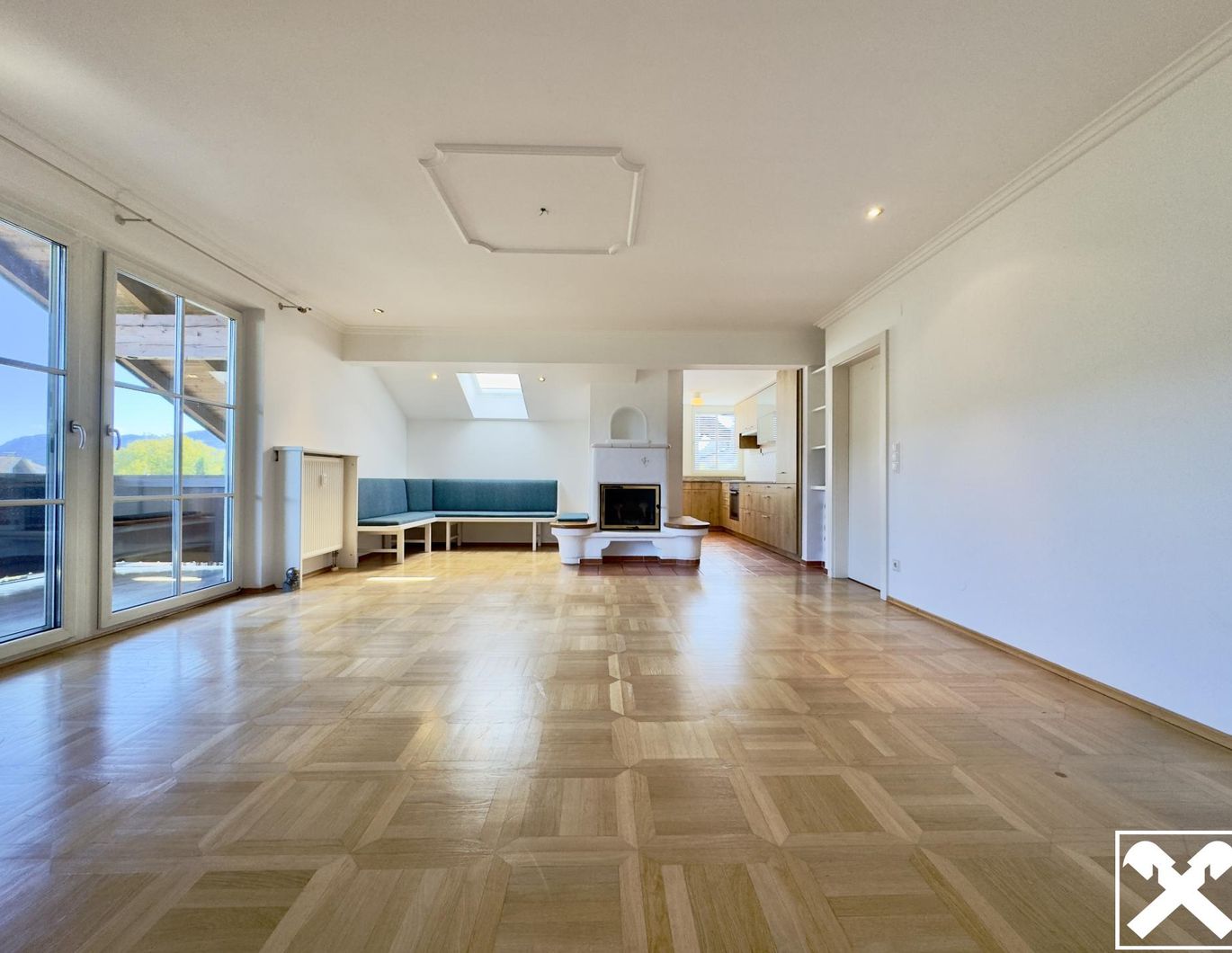 3-Zimmer-Dachgeschosswohnung mit Traumblick