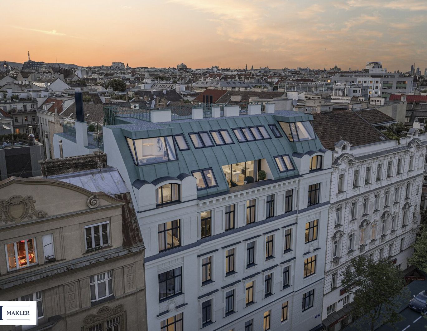 Baubewilligter Rohdachboden nahe Mariahilfer Straße mit großem Entwicklungspotential