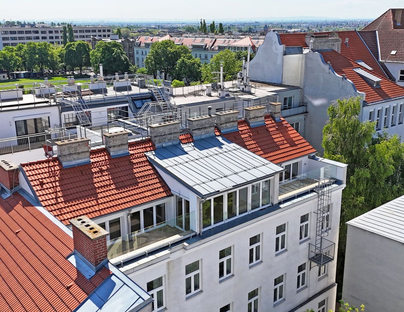 Exklusives Penthouse | 130 m² Wohnfläche | Klimaanlage | 2 Dachterrassen mit fast 30 m²