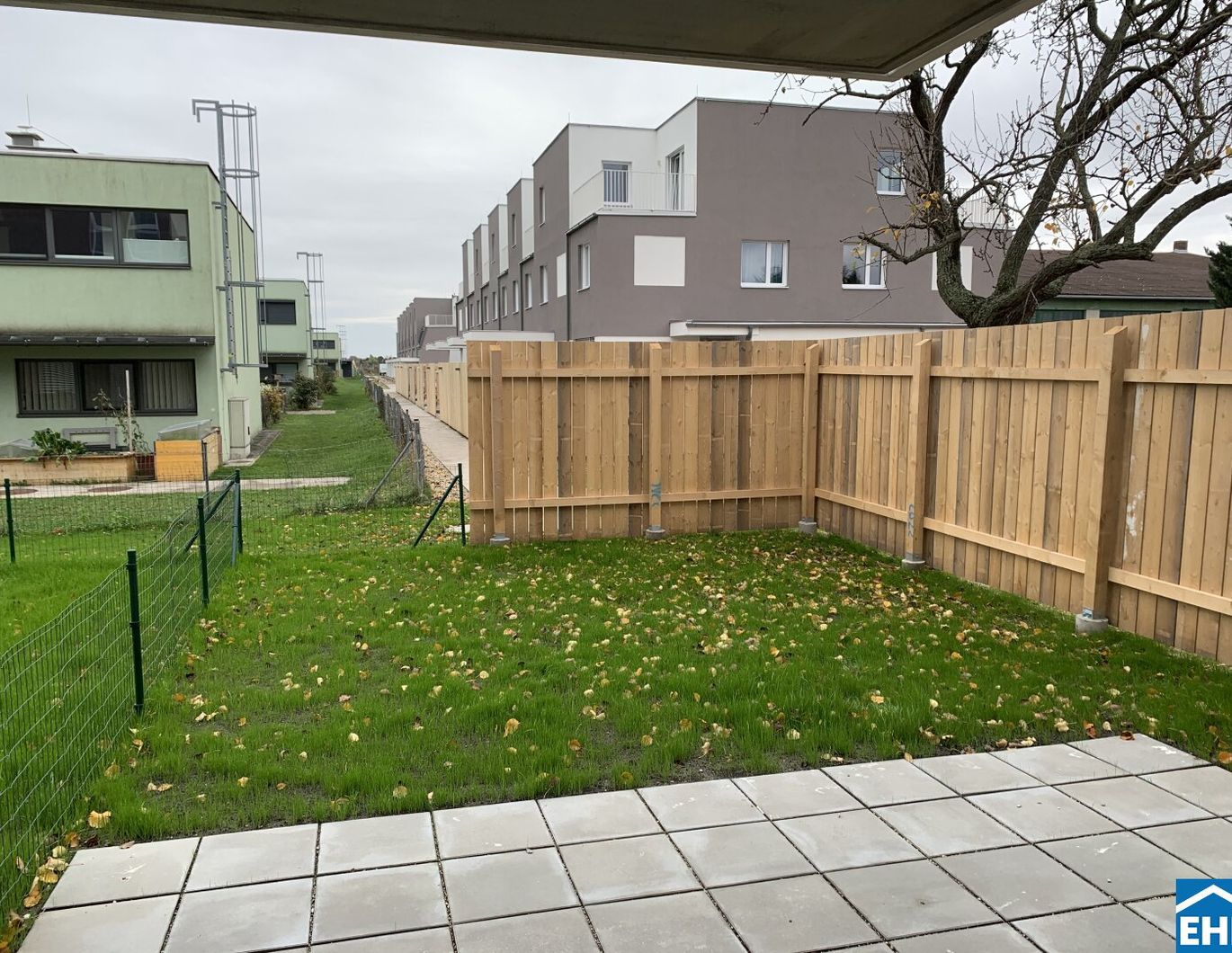 Ländliches Flair aber doch in der Stadt: 2-Zimmerwohnung mit Garten