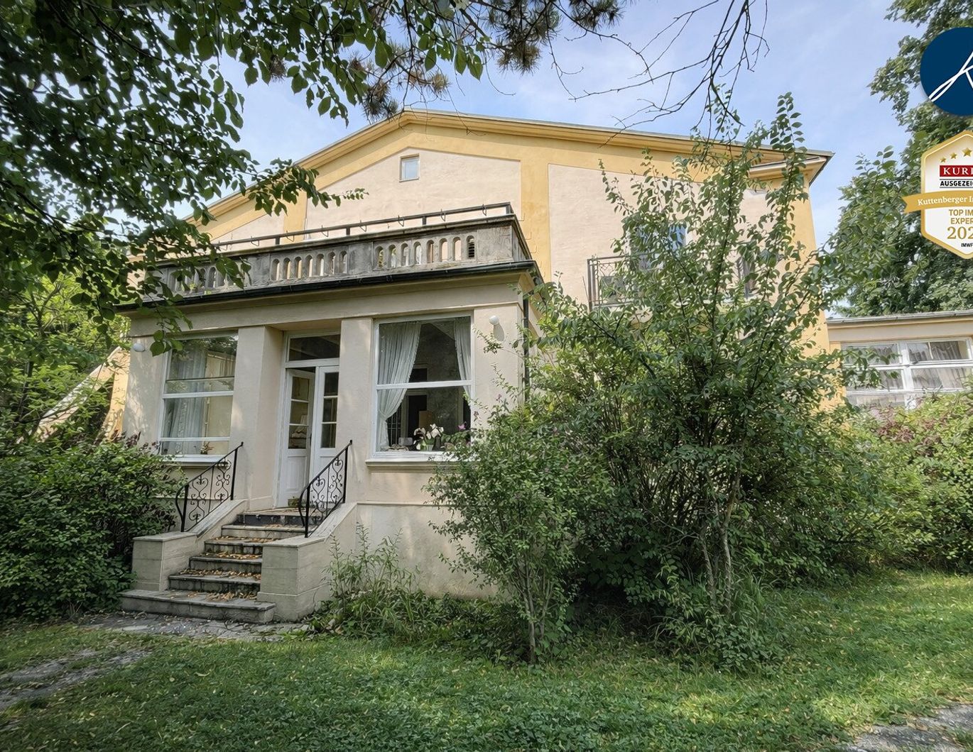 Vergangene Eleganz sucht neue Zukunft - Historisches Herrenhaus in bester Lage in Baden