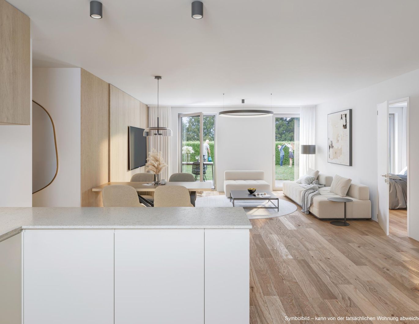 HOCHWERTIG UND MODERN WOHNEN IN LANGENZERSDORF: BALKONWOHNUNG MIT AUSSERGEWÖHNLICHER INFRASTRUKTUR UND VERKEHRSANBINDUNG IN BESTER ZENTRUMSLAGE
