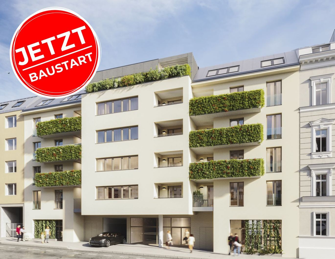 NEU! Parkside Green Residences | 3-Zimmer Wohnung mit Loggia & Balkon | Wohnen am Park